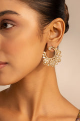 Reya Crescent Studs