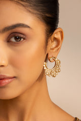 Reya Crescent Studs