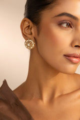 Diya Moissanite Studs