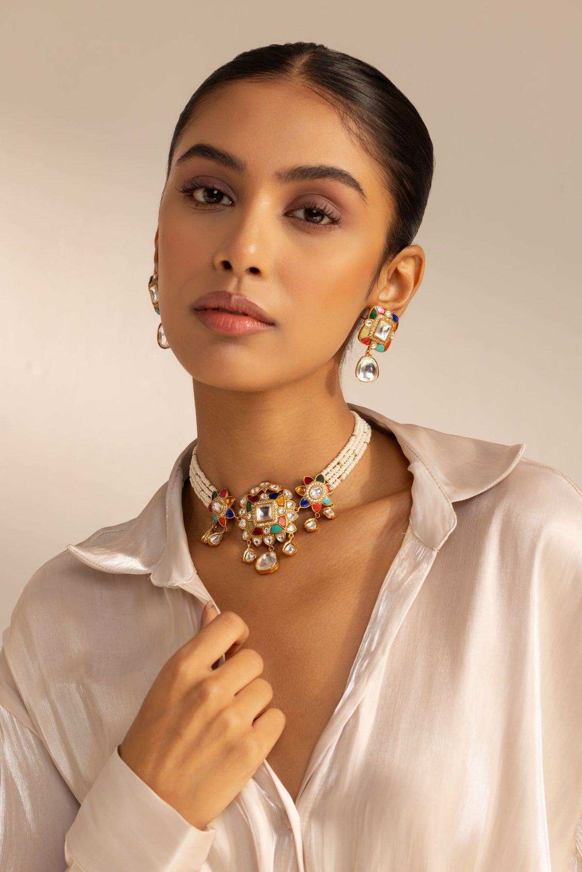 Rang Mahal Choker Set