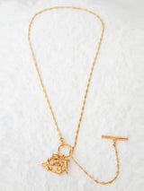 O.H. Mini Monogram Pendant
