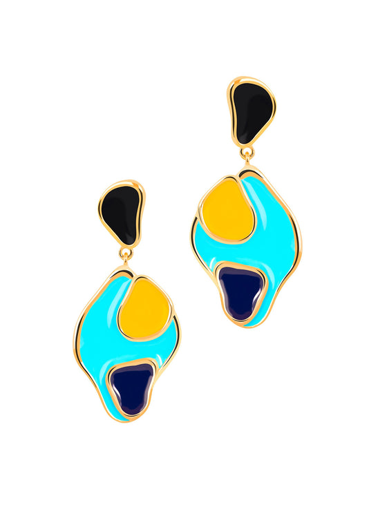 Multicolor Drop Earrings