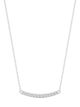 Pave Bar Necklace