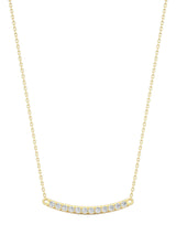 Pave Bar Necklace