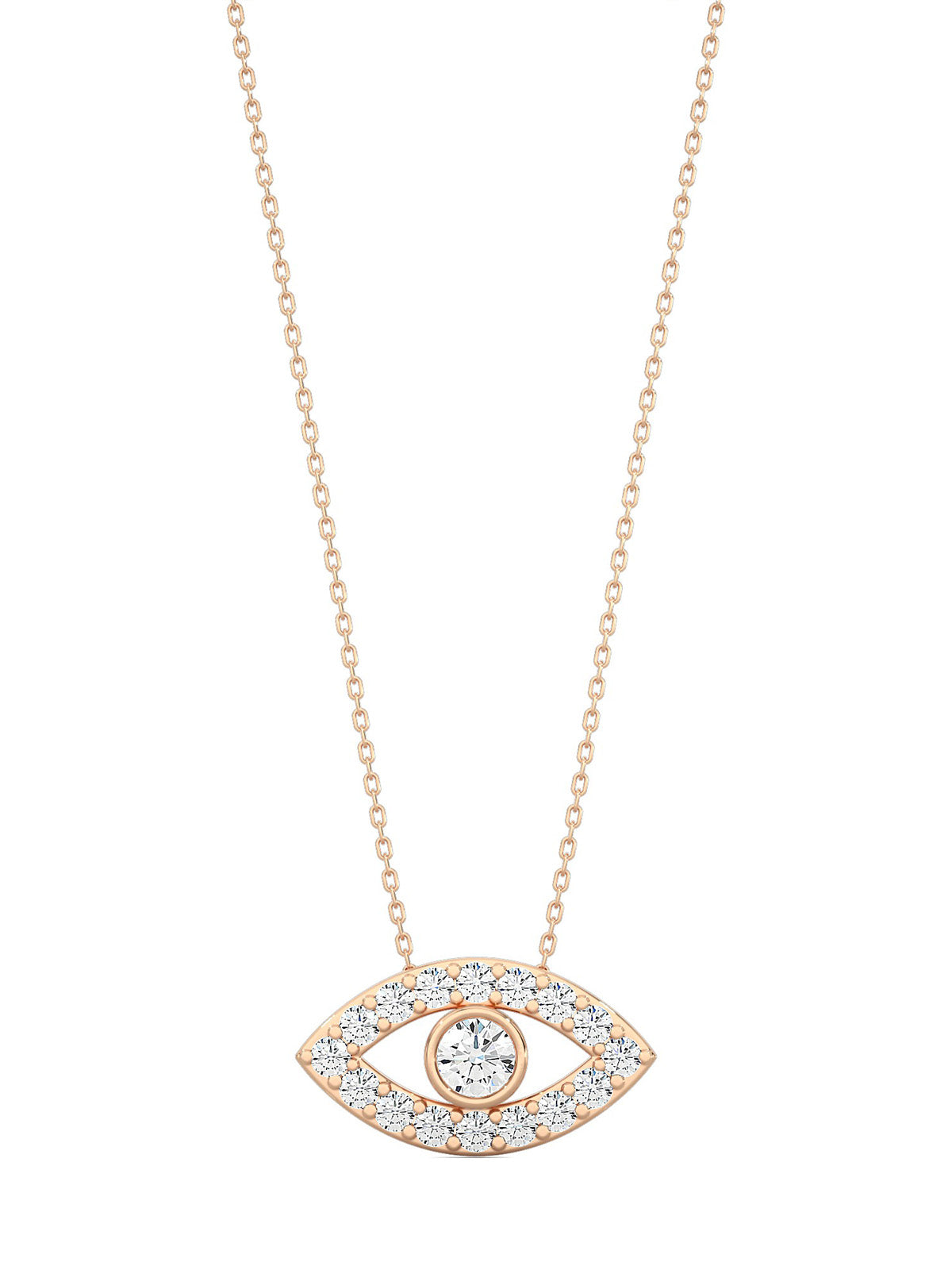 Sparkling Evil Eye Necklace