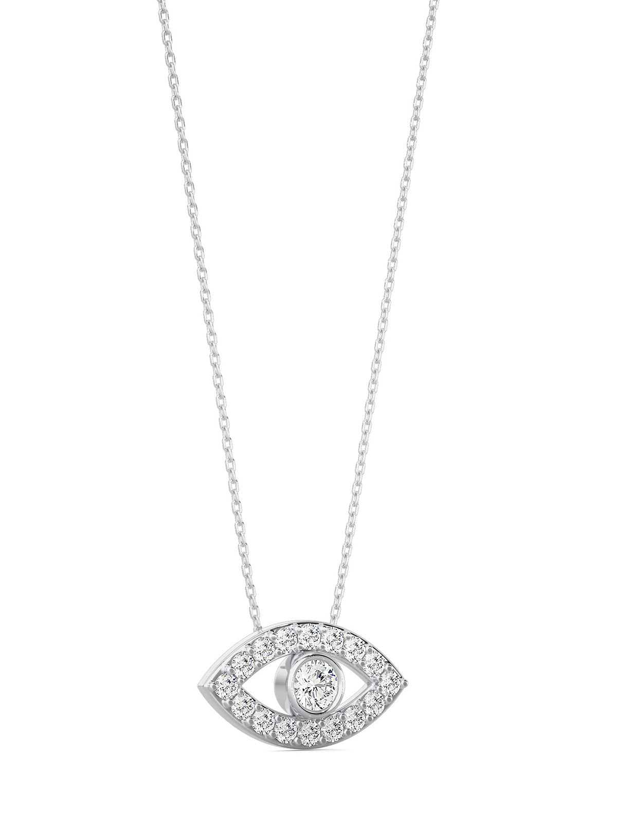 Sparkling Evil Eye Necklace