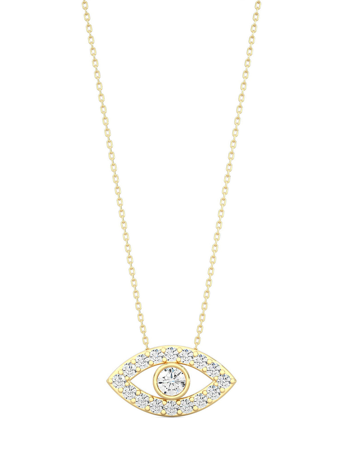 Sparkling Evil Eye Necklace