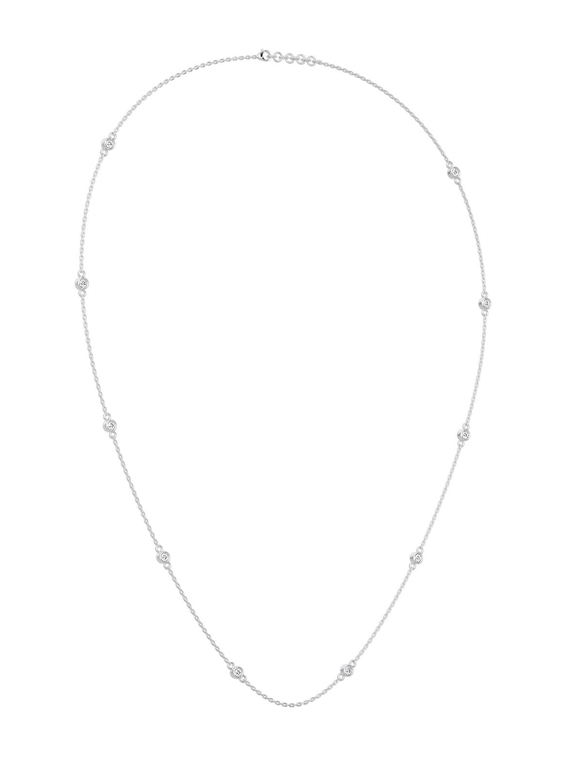 Circle Drops Necklace