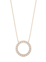 Full Circle Diamond Necklace
