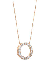 Full Circle Diamond Necklace