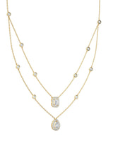 Double Layer Diamond Necklace