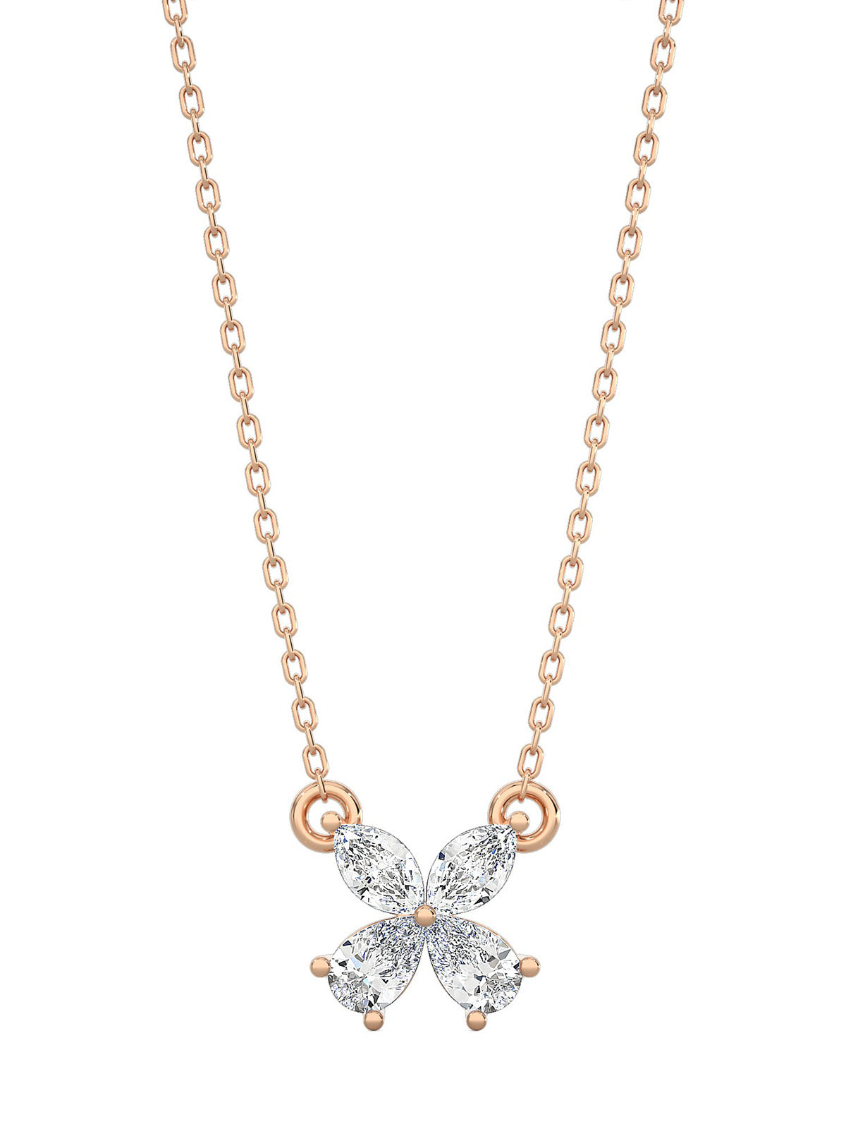 Butterfly Diamond Necklace
