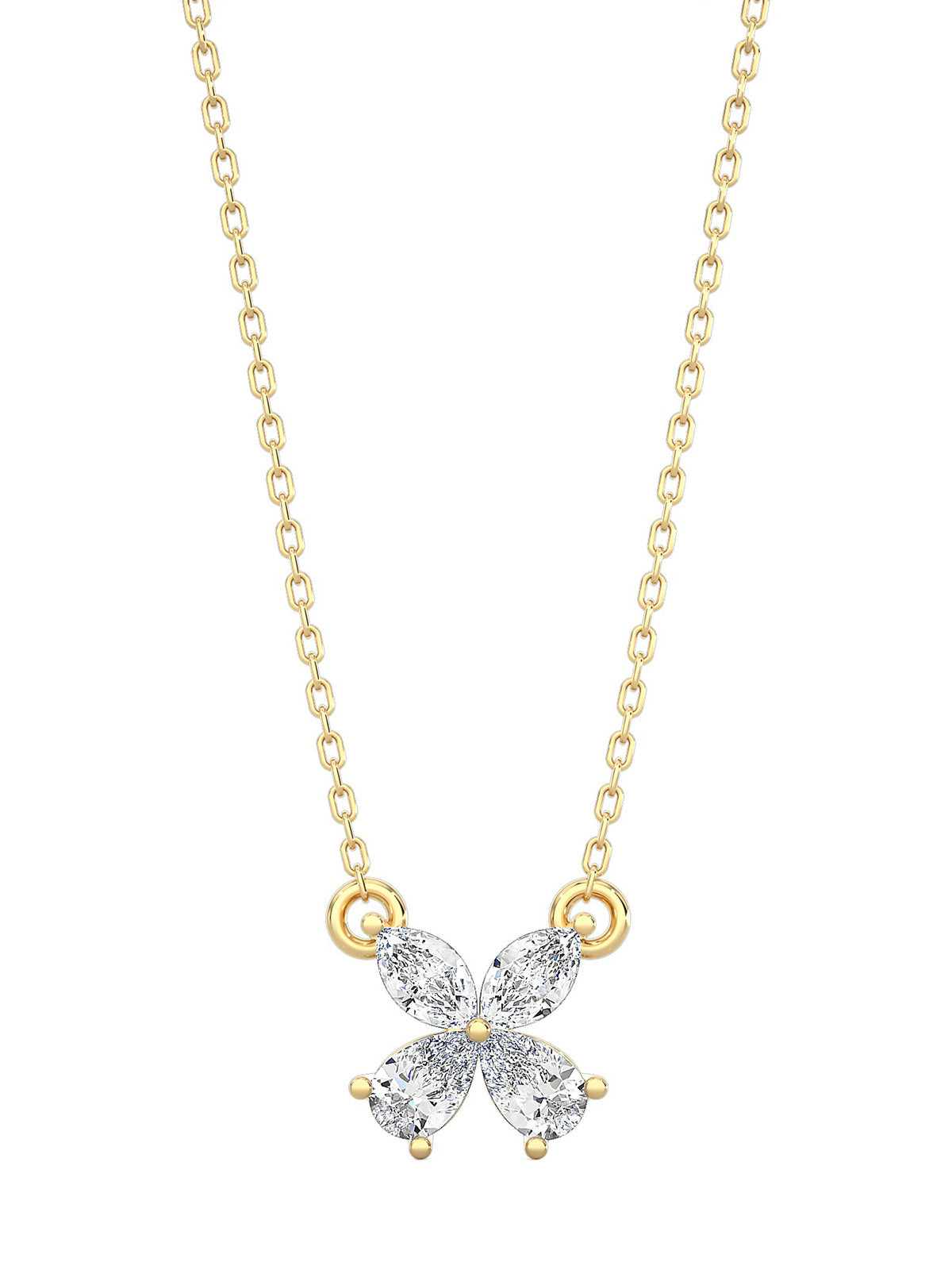 Butterfly Diamond Necklace