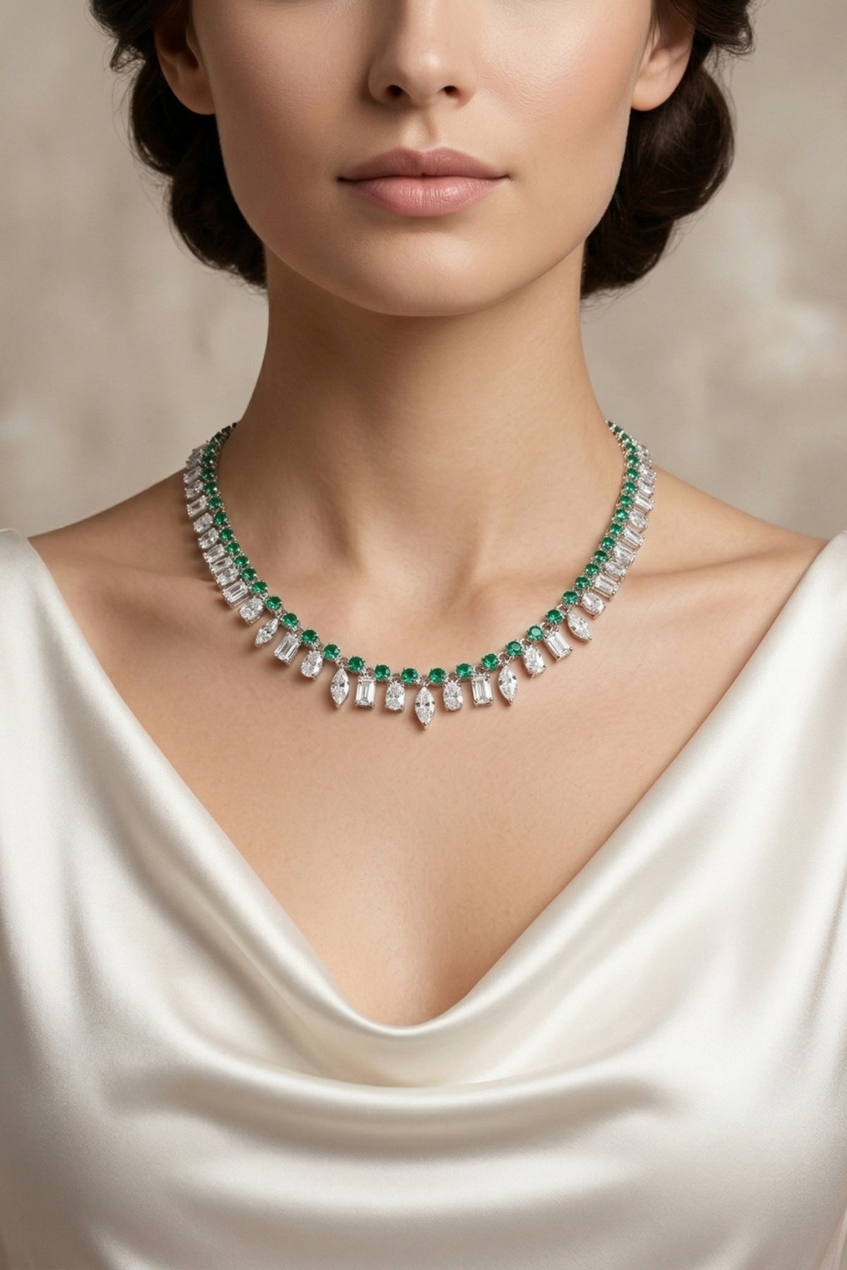 Classic Solitaire Pendant Necklace