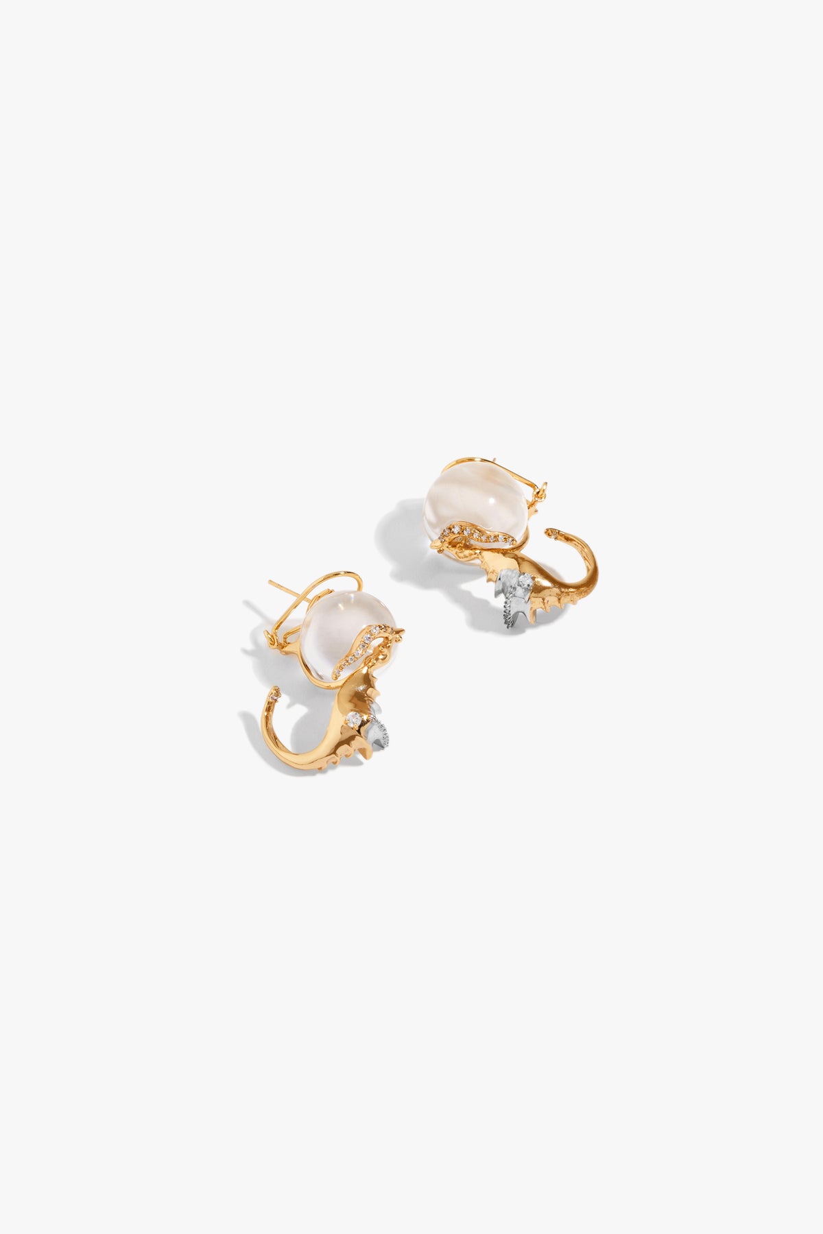 Seanymph Celestial Motif Stud Earrings