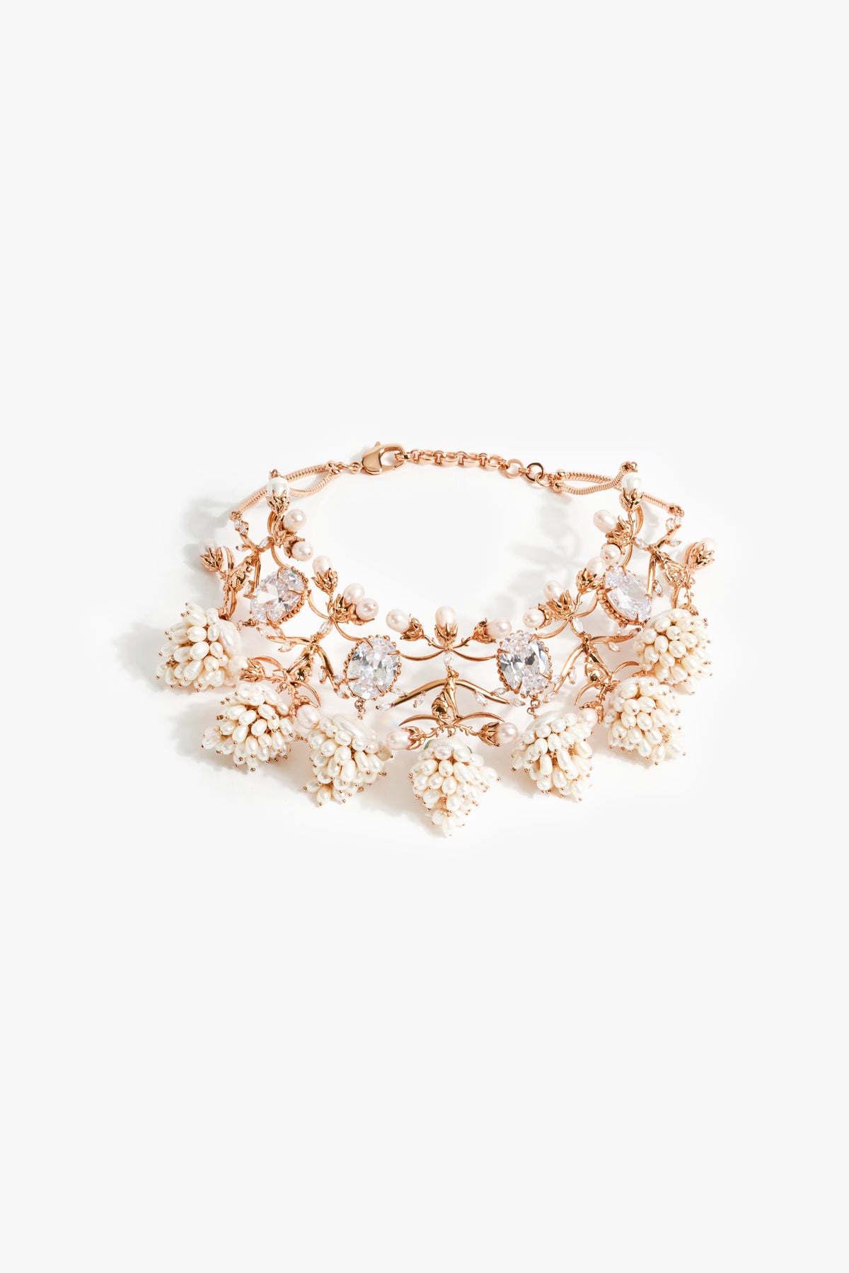 Pearl Regalia Cascade Necklace