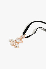 Leopard Velvet Regal Choker
