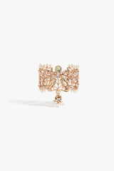 Wild Leopard Prehnite Statement Cuff