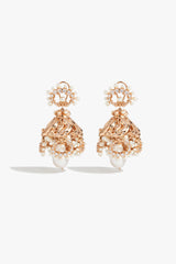 Moonlit Pearl Jhumkas