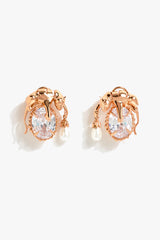 Leopard Arch Stud Earrings