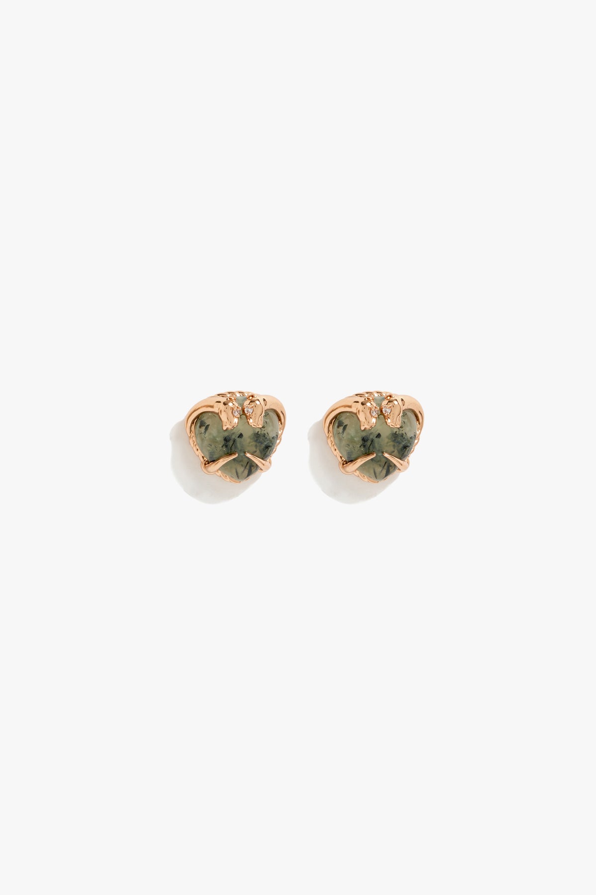 Prehnite Union Studs