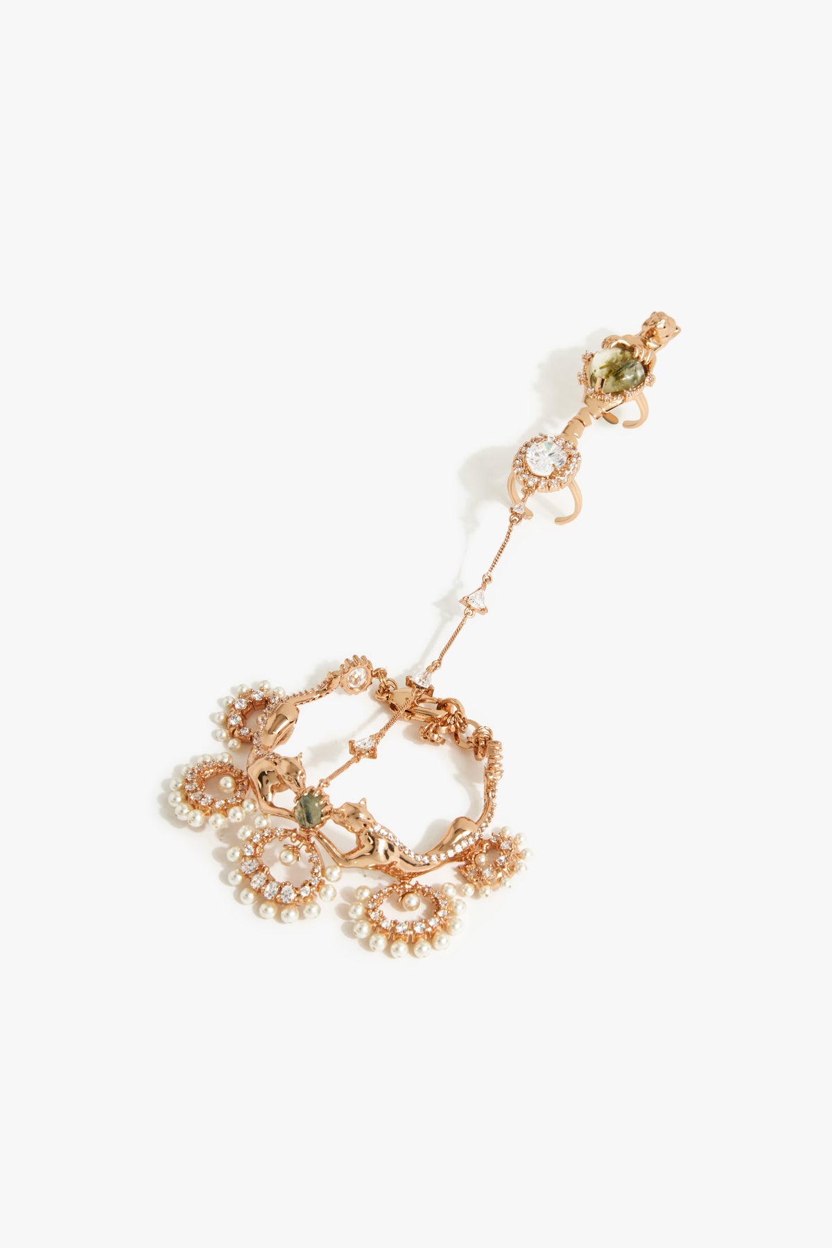Wild Empress Hand Bracelet