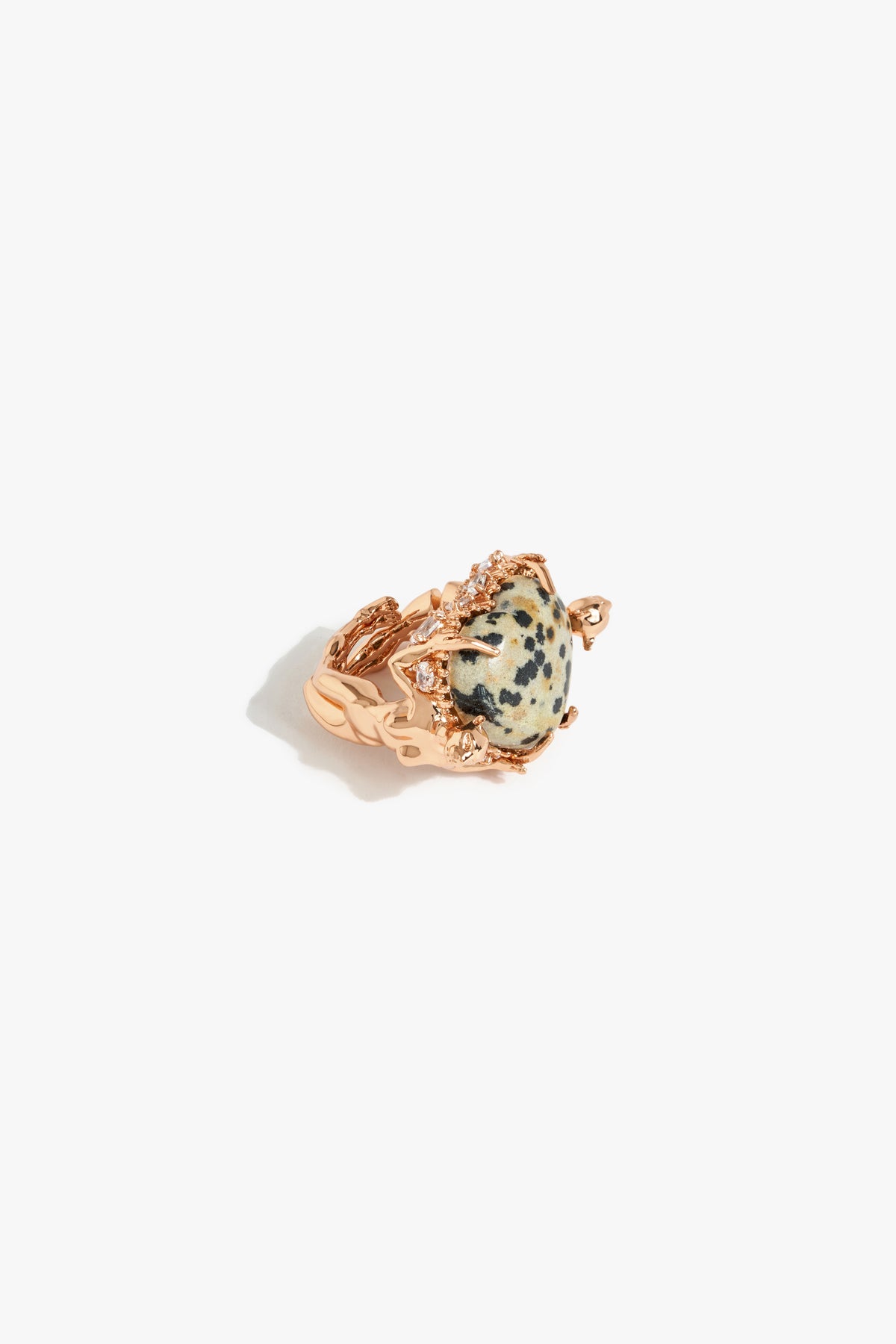 Dalmatian Stone Wild Empress Ring