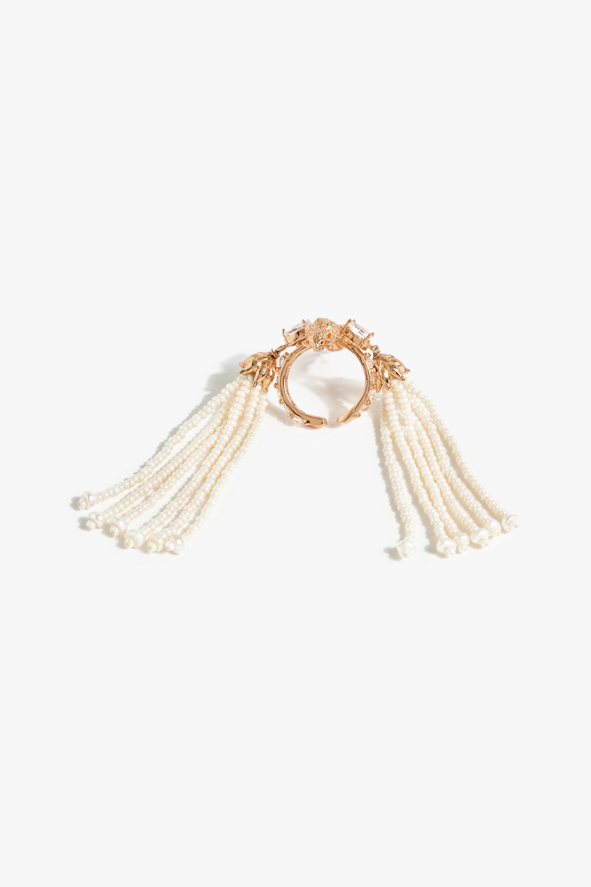 Leopard Crest Cascade Ring