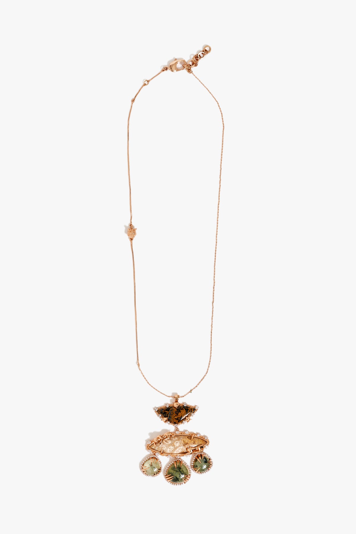 Triad of Leopards Crown Pendant