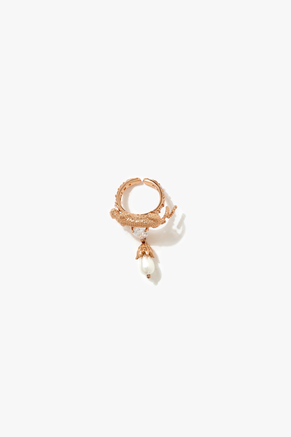Leopard Empress Crest Ring