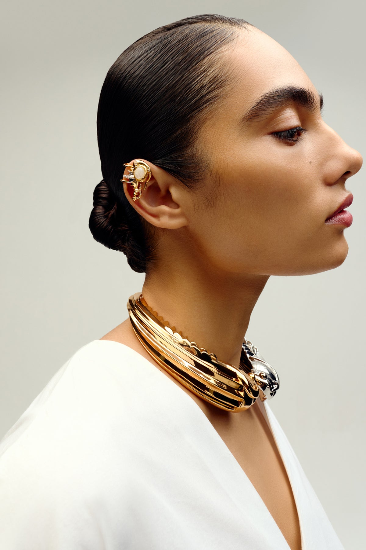 Seanymph Gold Plated Clip-On Earrings