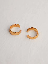 Scalloped Rings