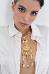 Imperial Temple Medallion Necklace