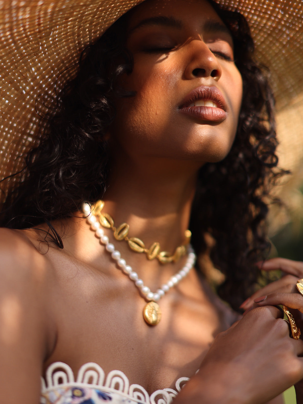 Pearl & Charm Pendant