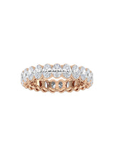 Oval Eternity Band