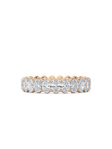 Oval Eternity Band