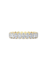 Oval Eternity Band