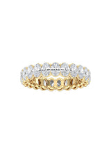 Oval Eternity Band