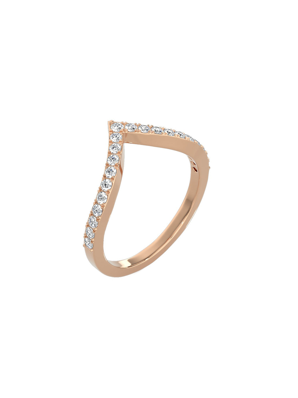 V Shape Ring