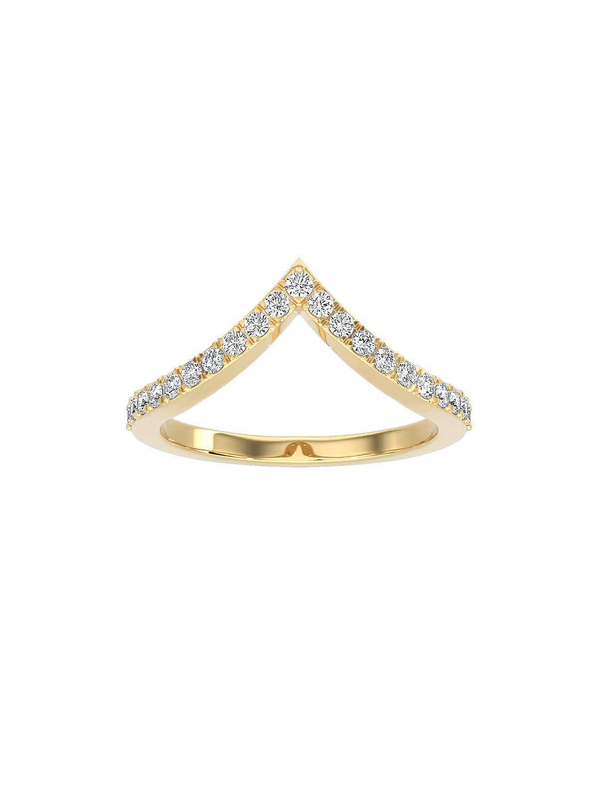 V Shape Ring