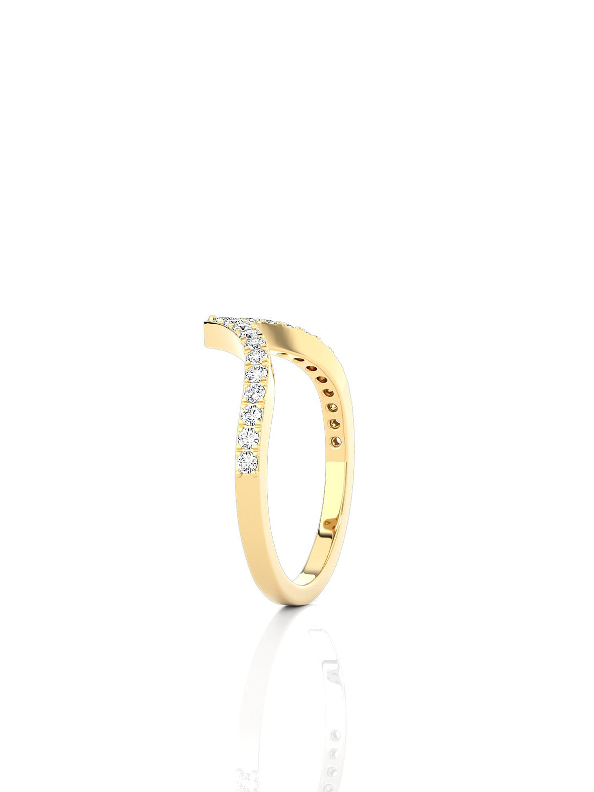 V Shape Ring