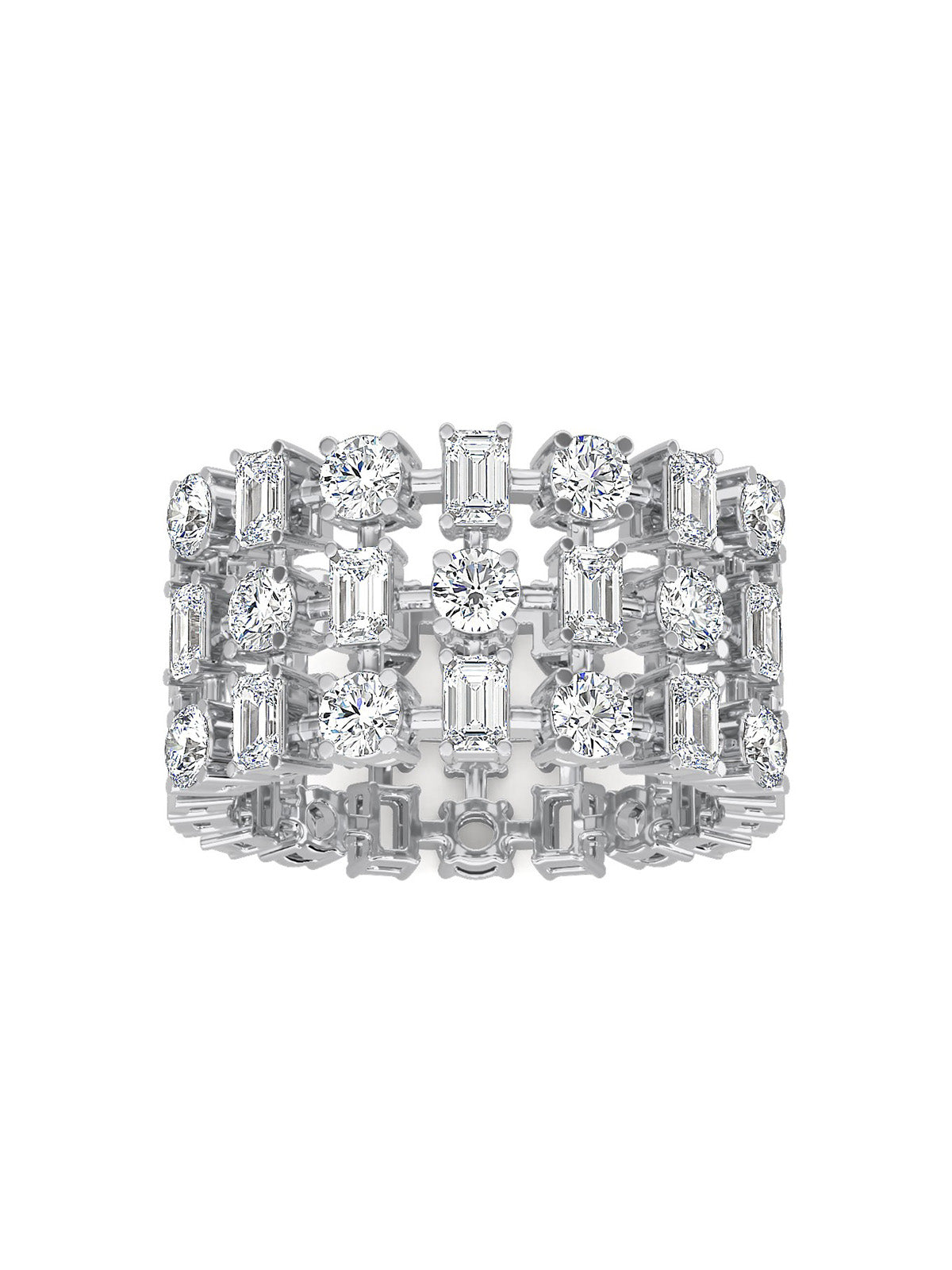 Classic Triple Eternity Band