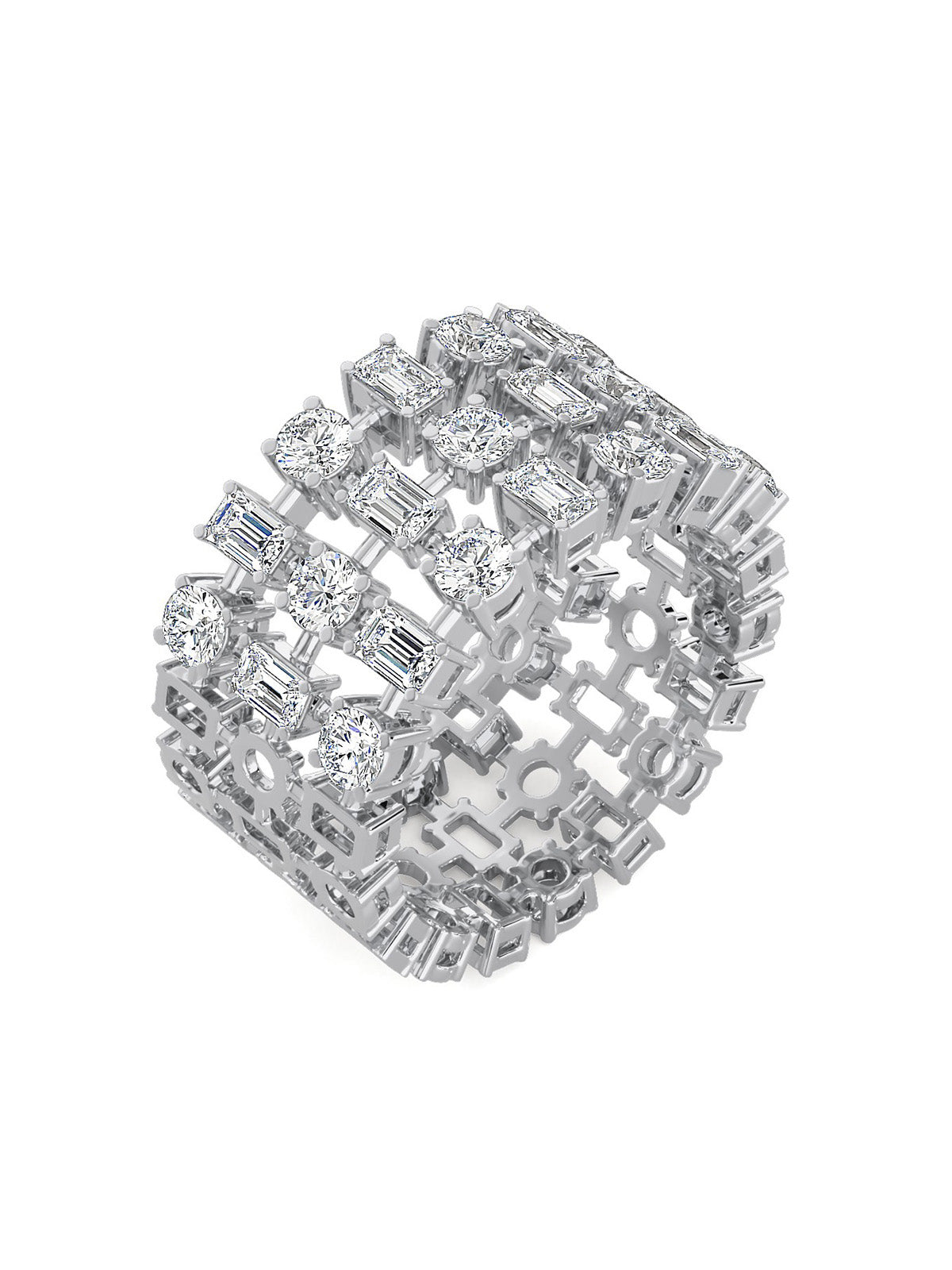 Classic Triple Eternity Band