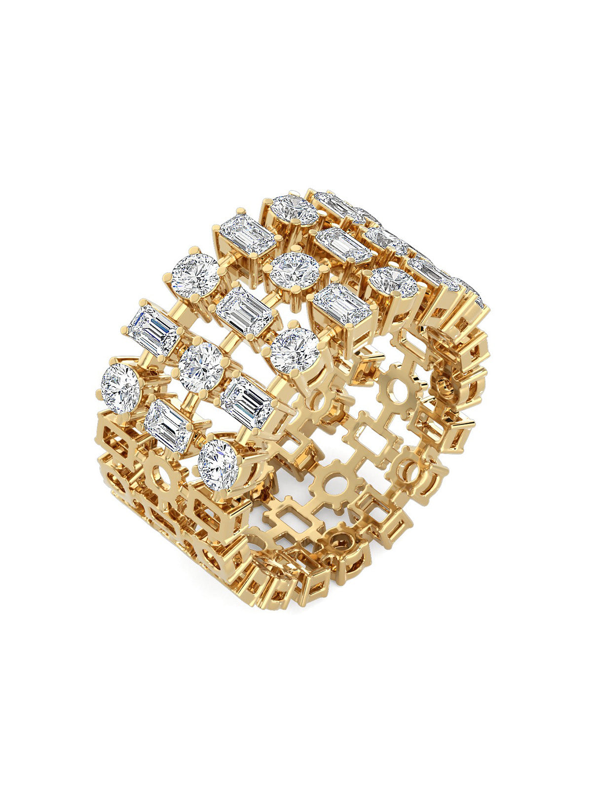 Classic Triple Eternity Band