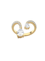 Tear Drop Duo Ring