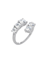 Diamond Trio Cuff Ring