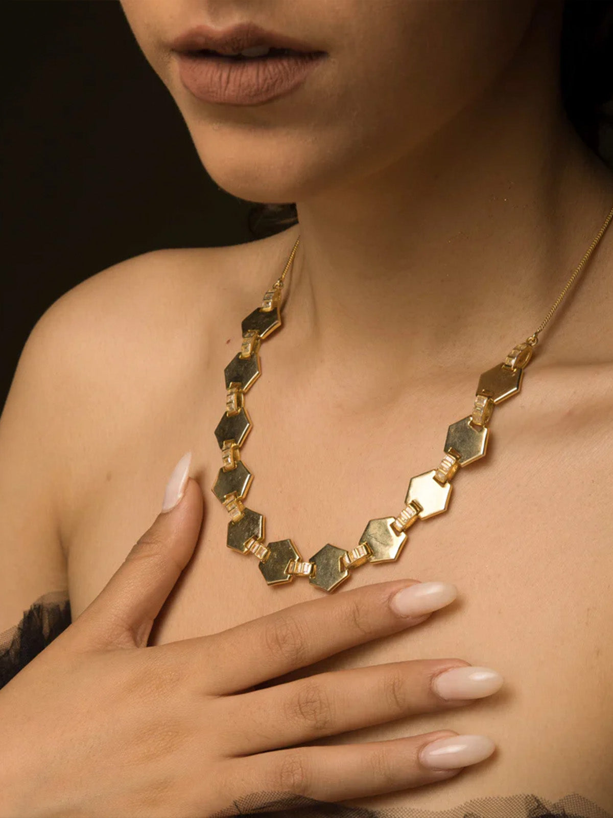 Gold Brick Choker