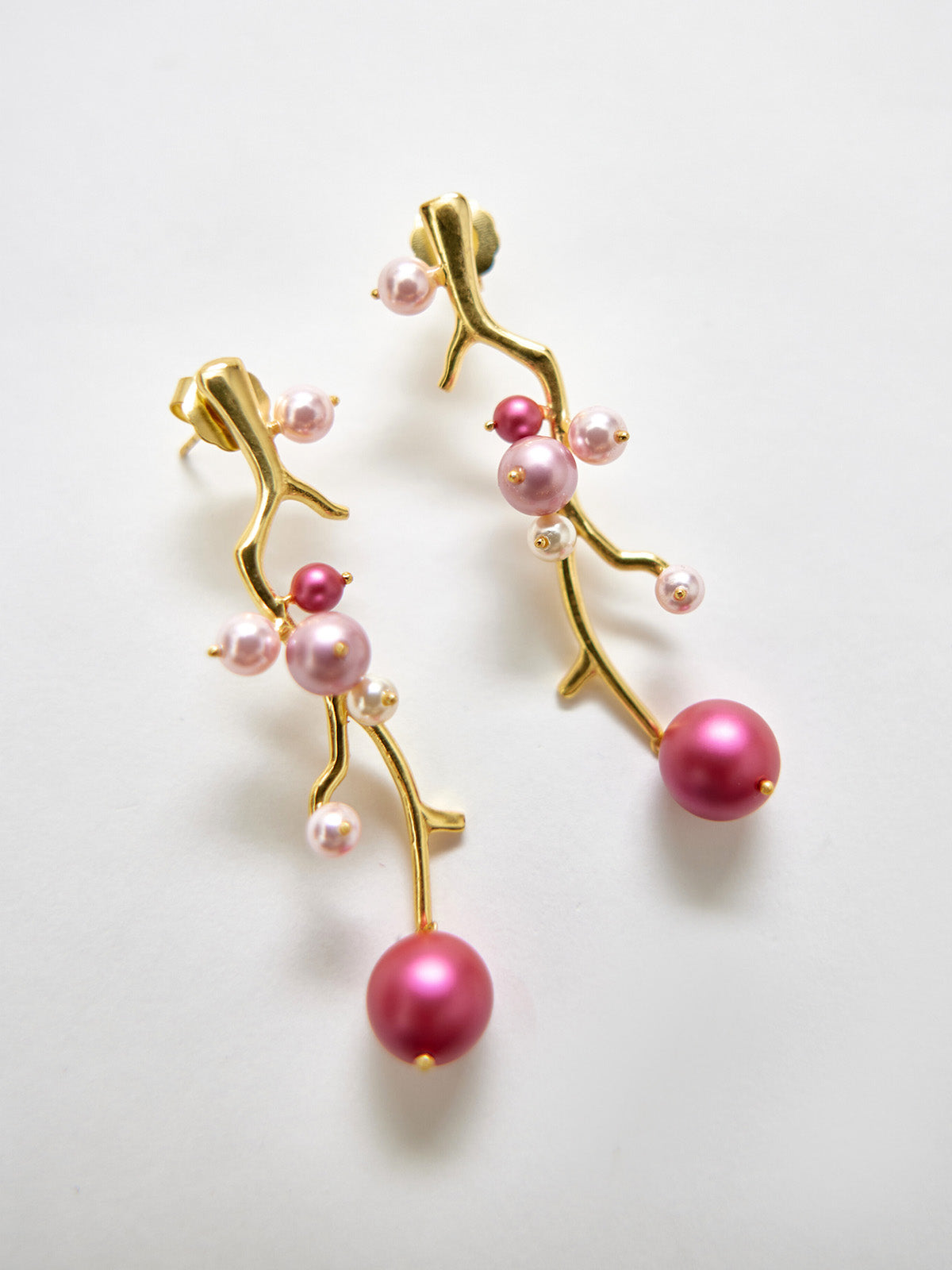Shades of Pink Danglers
