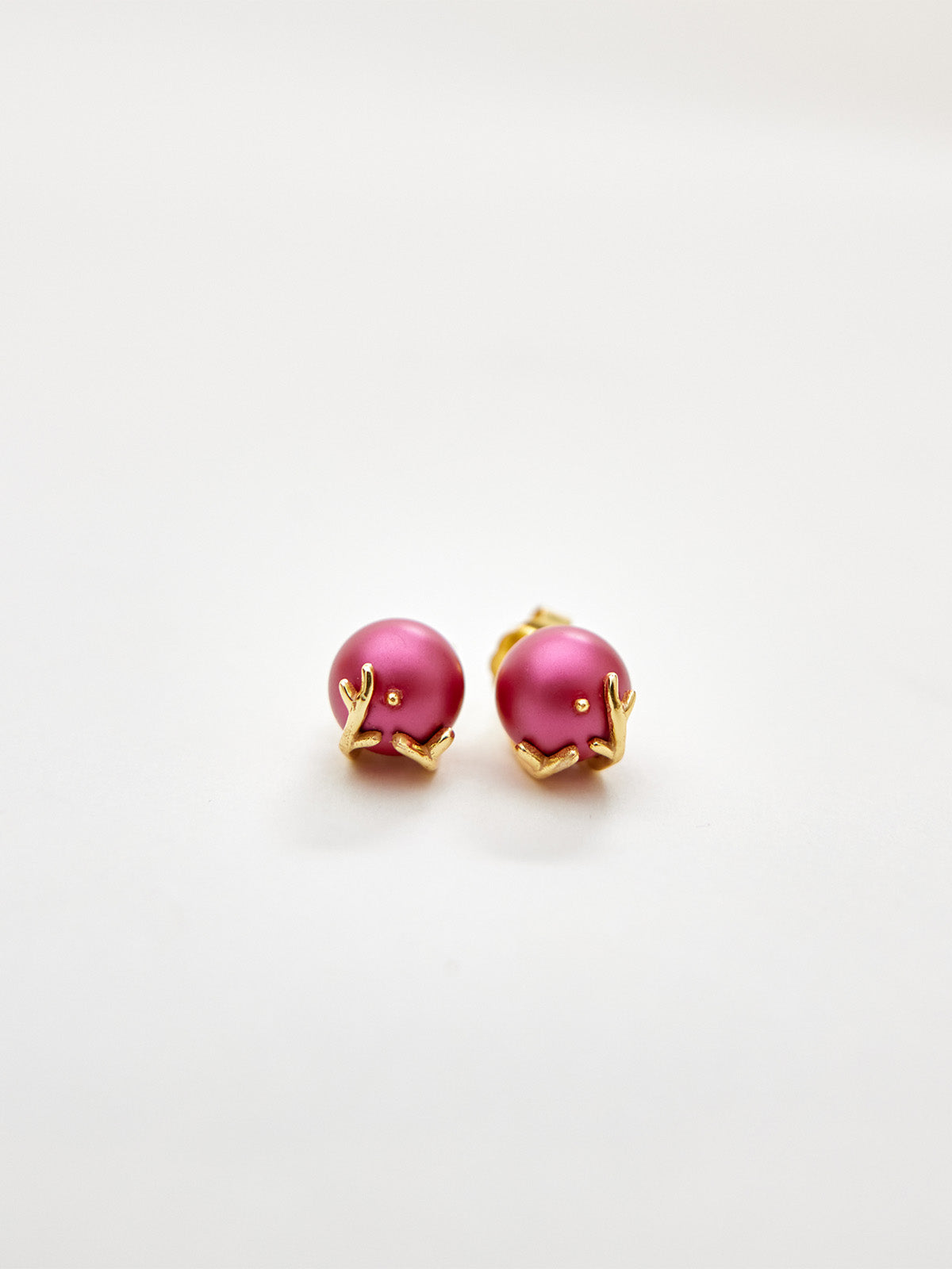 Pink Pearl Studs