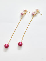 Pearl Drop Danglers